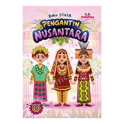 Buku Stiker Pengantin Nusantara