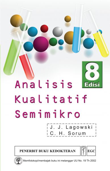 Analisis Kualitatif Semimikro Ed.8