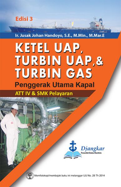 Ketel Uap, Turbin Uap, & Turbin Gas Penggerak Utama Kapal ATT IV & SMK